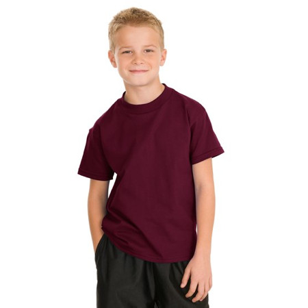Hanes ®  - Youth Tagless ®  100%  Cotton T-Shirt.  5450